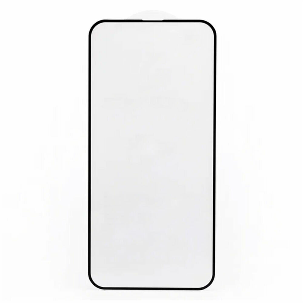Стекло защитное ZibelinoTG 5D для Apple iPhone 14 Pro Max черная рамка - фото №1