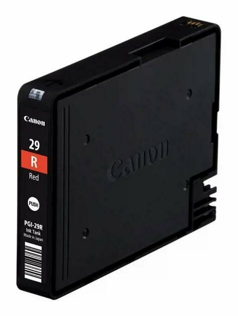 Картридж струйный Canon PGI-29 R EUR/OCN красный