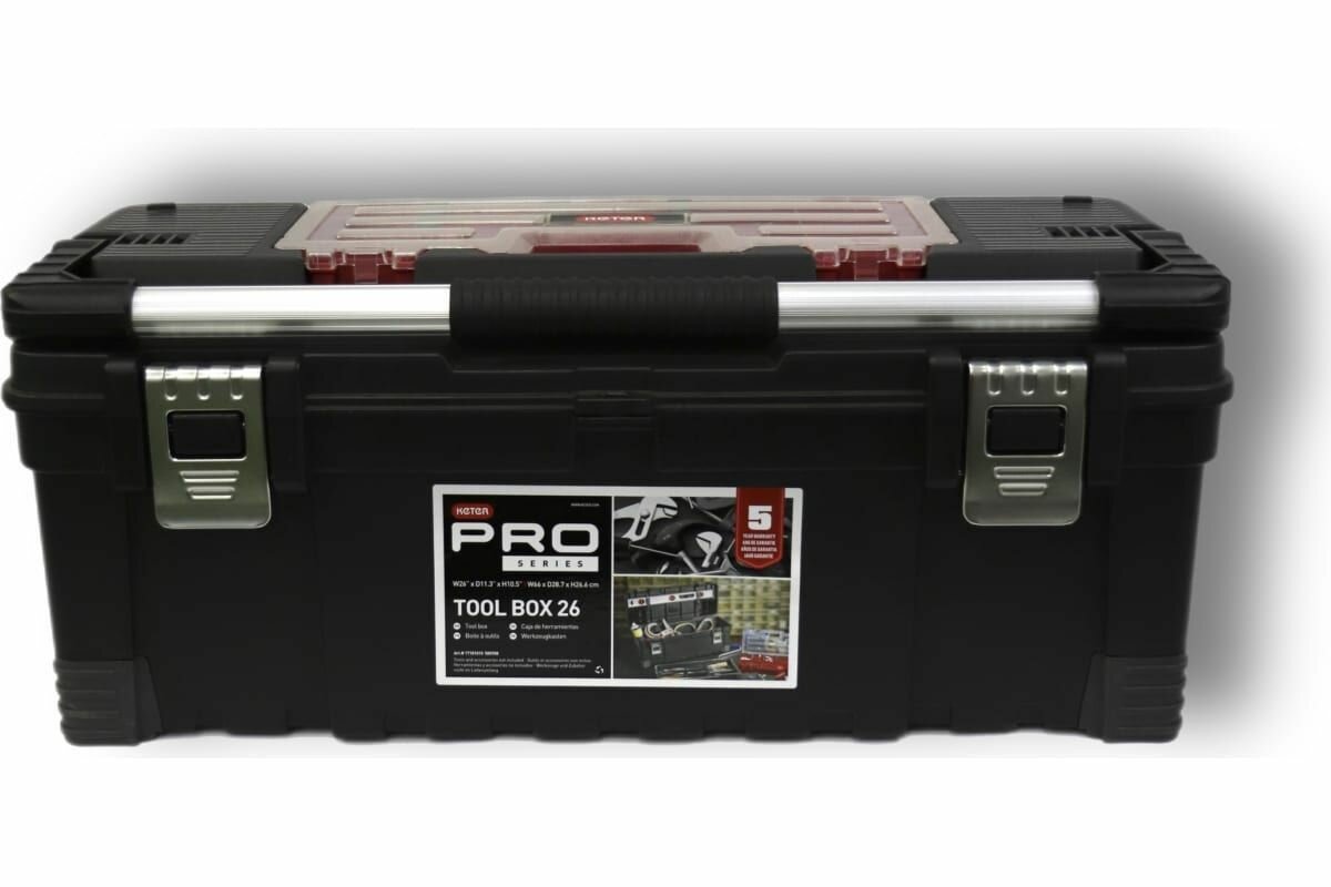 Ящик для инструментов KETER 26" Master pro tool box 17181010 - фотография № 5