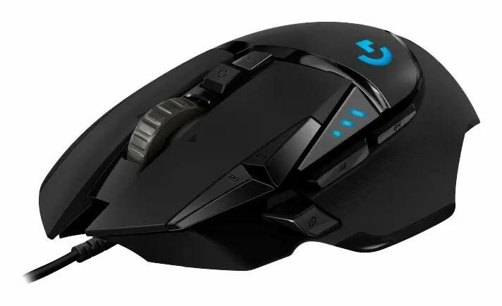 Мышь Logitech G502 черная