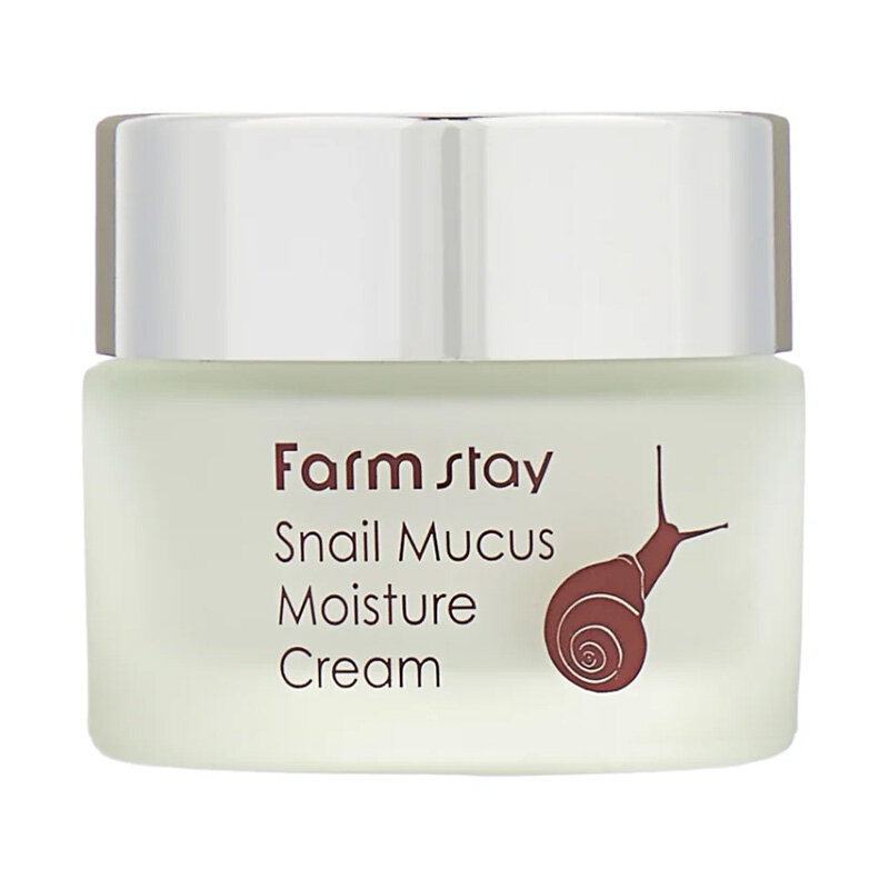 Увлажняющий крем с муцином улитки FarmStay Snail Mucus Moisture Cream 50g