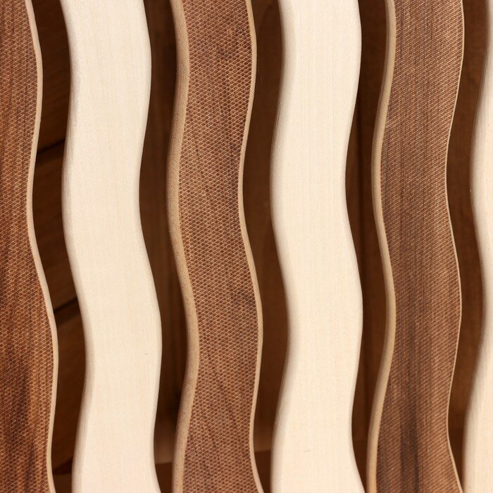 Добропаровъ Абажур деревянный, угловой "Плоский Термо-5" 29,5х23х16 см - фотография № 3
