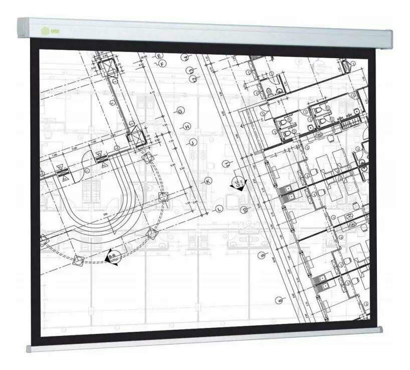 Экран для проектора Cactus CS-PSW-124X221 221x125 см