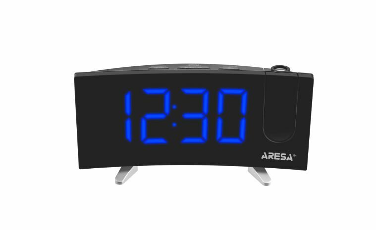 Радиочасы ARESA AR-3908 1,5 Вт, 1.6", черный