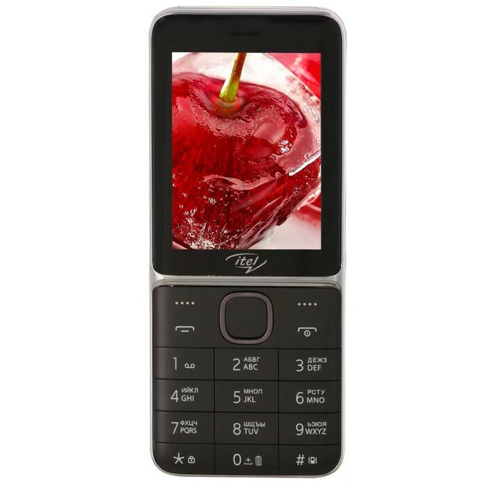 Сотовый телефон Itel it5626, 2.8", 3 sim, microSD, 0.3 Мп, BT, FM, 2500 мАч, черный