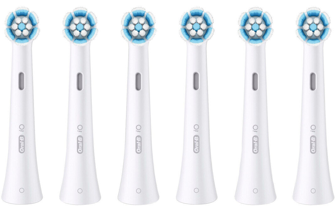 Набор насадок для зубной щётки Braun Oral-B iO Gentle Care White , 6 шт