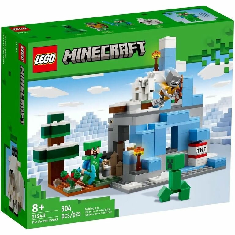 LEGO Minecraft Конструктор The Frozen Peaks, 21243