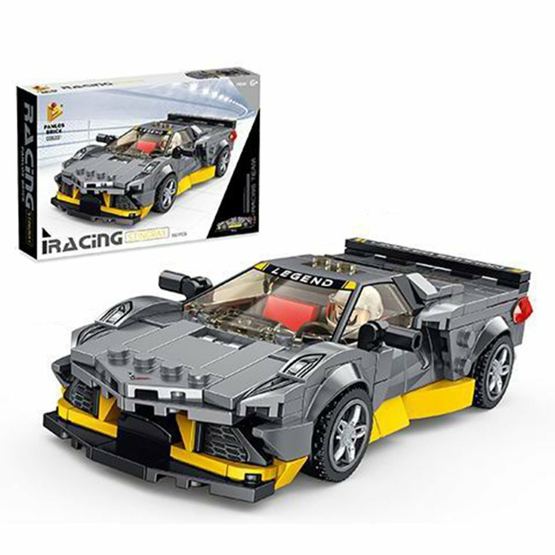 Конструктор серии Гонки, 332 детали Shantou Gepai 666031