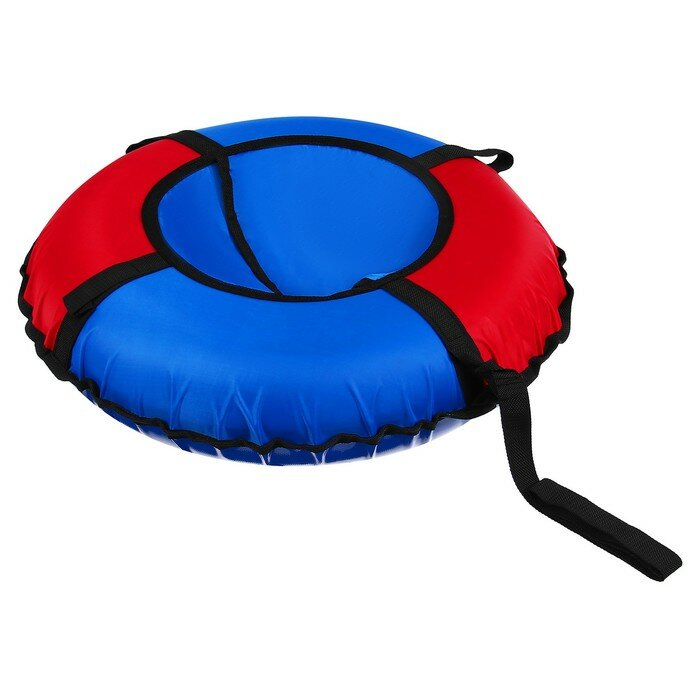 фото Тюбинг-ватрушка Winter Star, диаметр чехла 90 см, цвет синий/красный