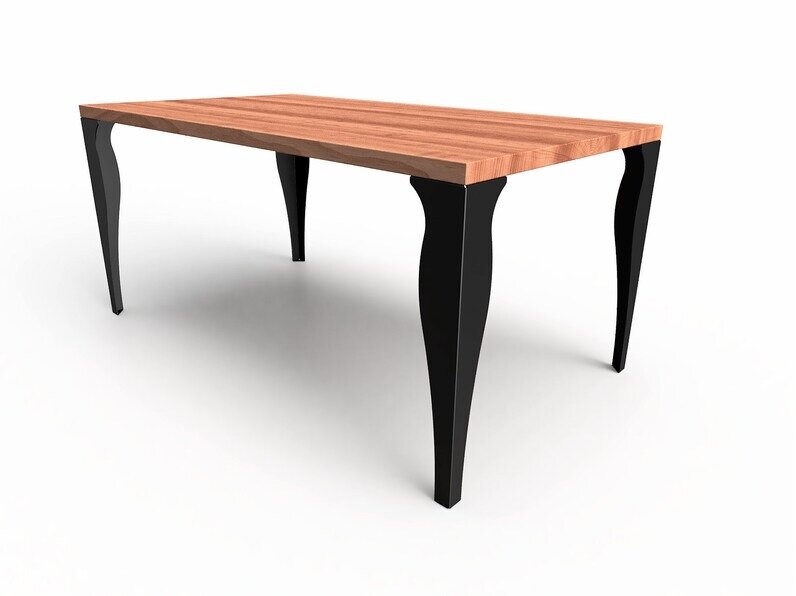 Подстолье/опора из металла для стола в стиле Лофт Модель 8 (4 штуки) - фотография № 3