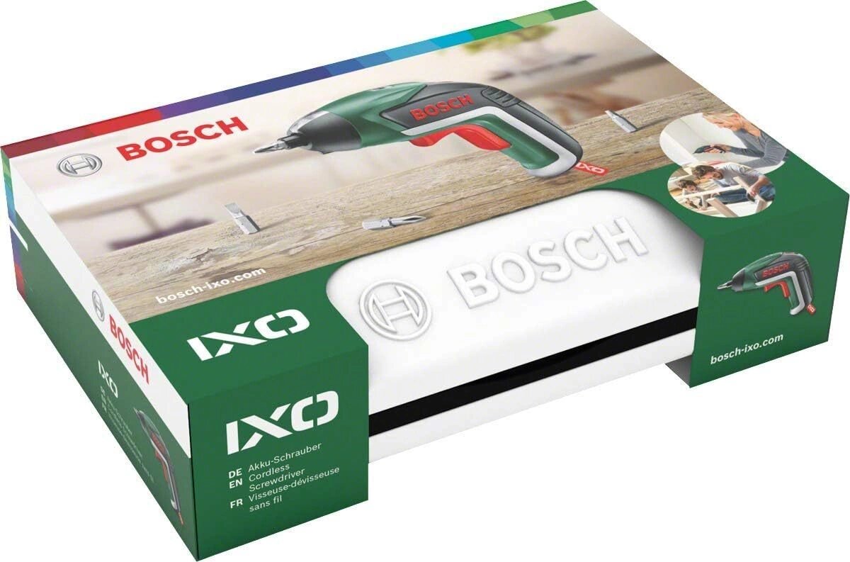 Отвертка аккум. Bosch IXO V аккум. патрон: шестигранник 6.35 мм (1/4) (кейс в комплекте) (06039A8000)