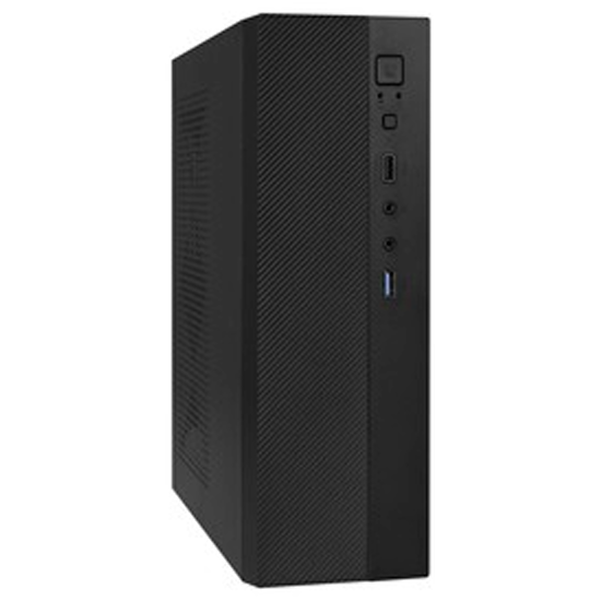 Корпус Exegate Desktop MI-301U mATX/mini-ITX, без БП, черный EX291267RUS