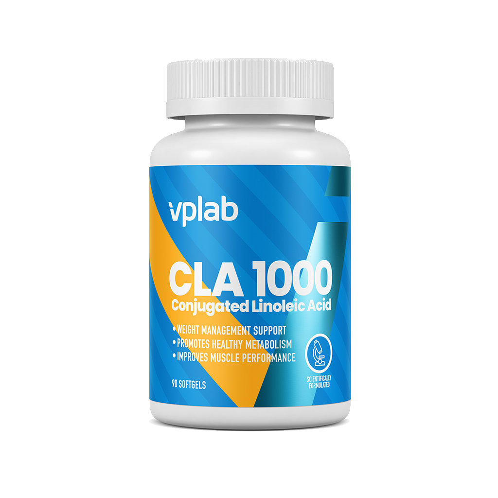 Vplab CLA 1000 Конъюгированная линолевая кислота капсулы, 90 шт