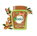 Маска для волос Арган Дабур Ватика (Dabur Vatika Argan) 500г - изображение