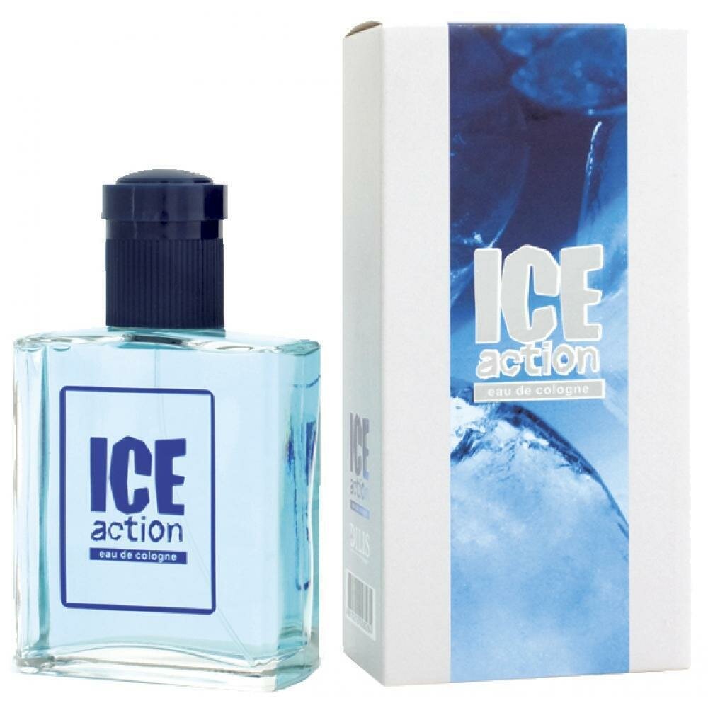 Dilis Parfum Ice Action одеколон 100 мл для мужчин