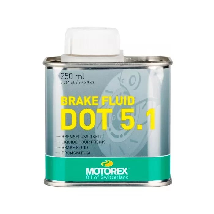 Жидкость тормозная MOTOREX BRAKE FLUID DOT 5.1 (250ml)