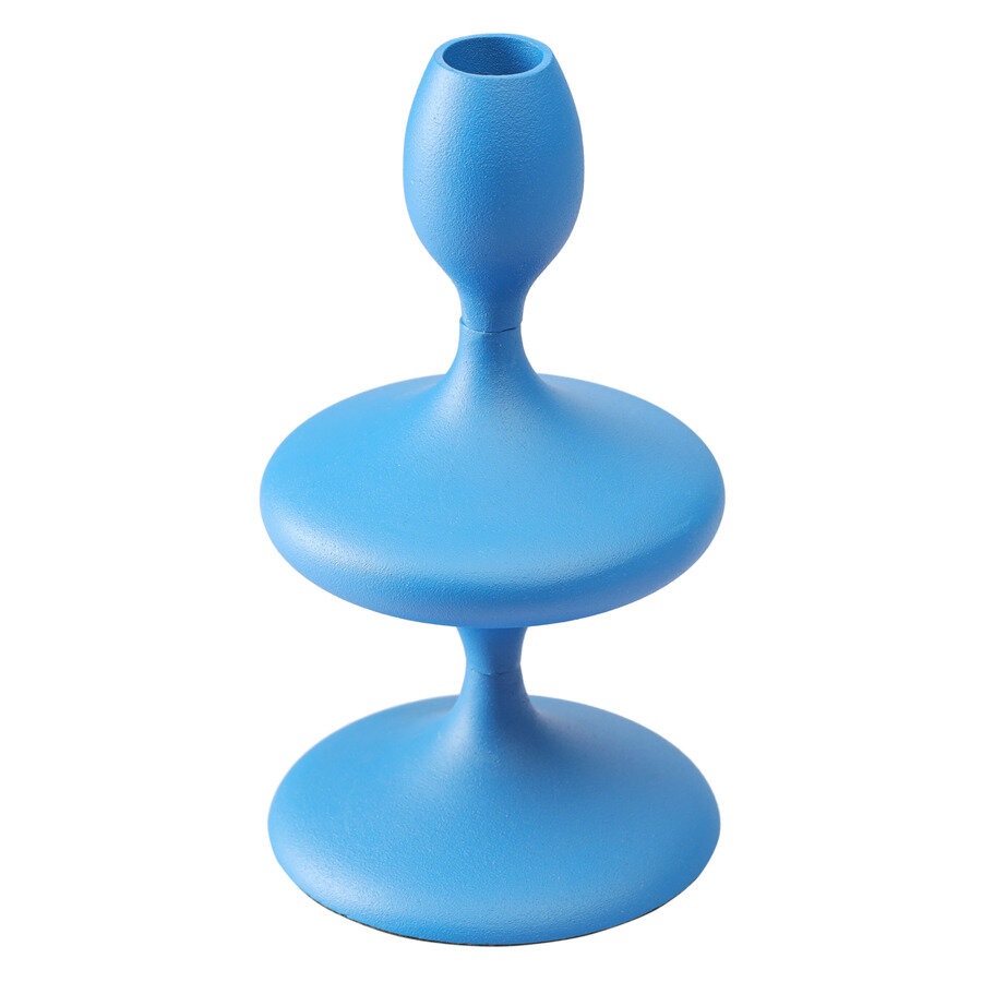 фото Подсвечник Bergenson Bjorn Vivlend 20 см, синий