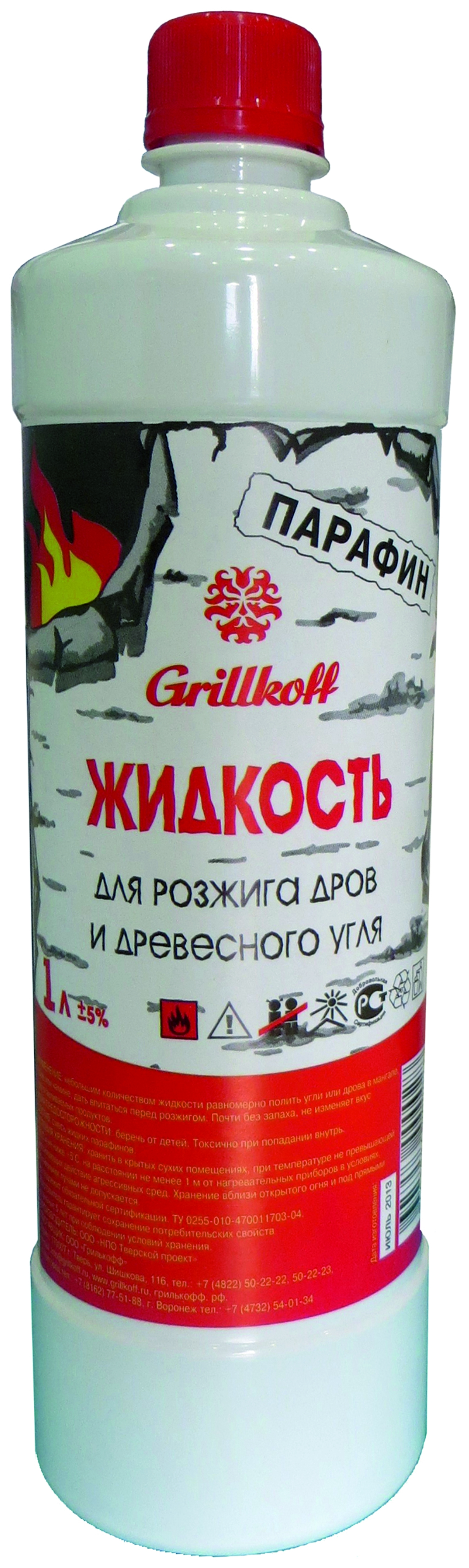 Жидкость для розжига Grillkoff 1 л