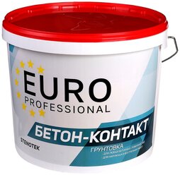 Грунтовка «бетон-контакт KR» (крупный) 10 кг ProMaster