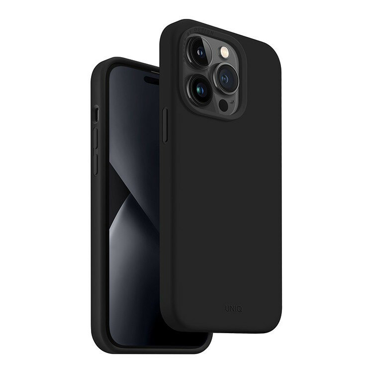 Чехол для iPhone 14 Pro Max Uniq LINO Black (IP6.7PM(2022)-LINOBLK)