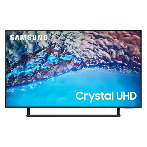 43" Телевизор Samsung UE43BU8500UXRU, Crystal UHD, 4K Ultra HD, черный, смарт ТВ, Tizen OS