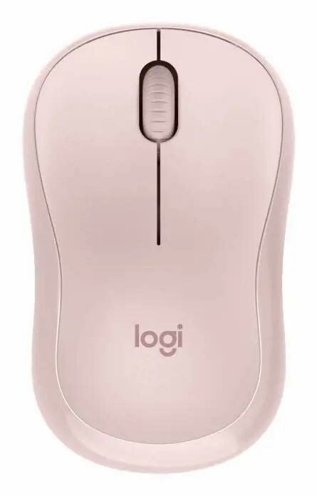 Беспроводная мышь Logitech M220 Silent розовая