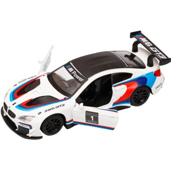 Масштабная модель автопанорама JB1251213 BMW M6, 1:43, белый