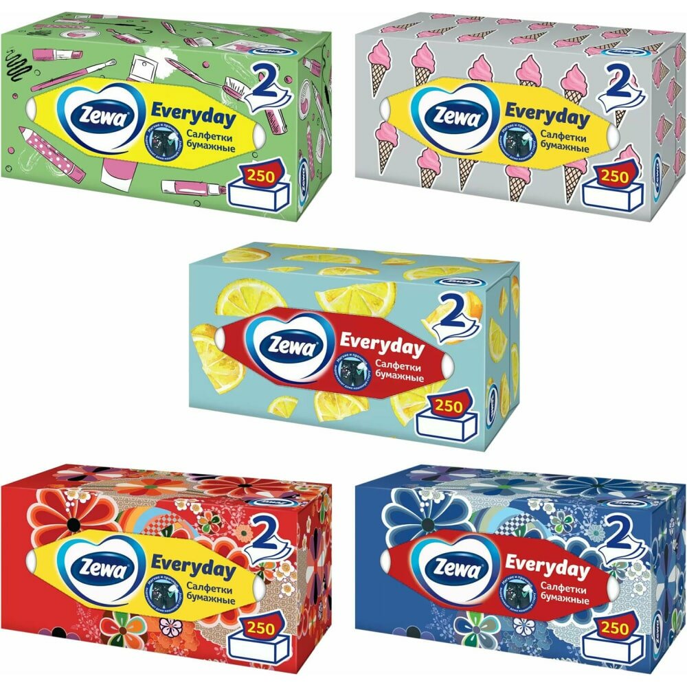 фото Косметические салфетки ZEWA everyday 8679114755