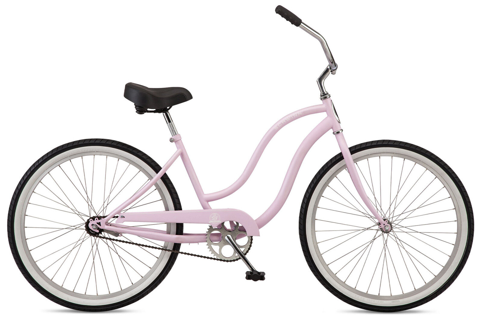Женский велосипед Schwinn S1 Women (2022) 26 Светло-розовый
