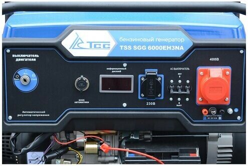 Электрогенератор ТСС TSS SGG 6000EH3NA (160011) - фотография № 5