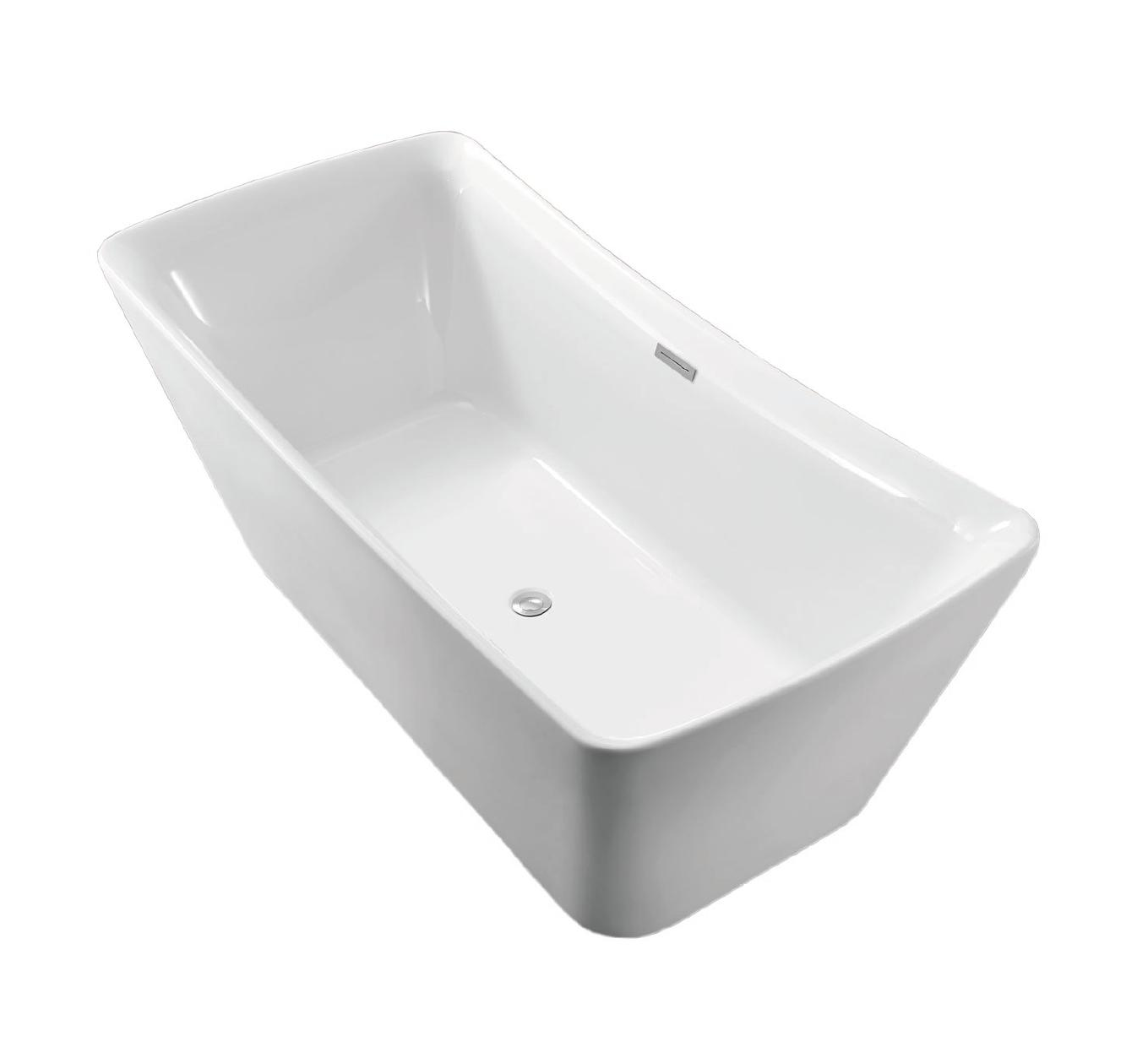 Ванна акриловая Aquatek верса AQ-4777 1700*780*630, со сливом и ножками, белый глянцевый