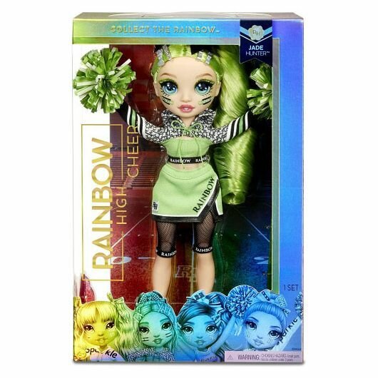 Rainbow High - Кукла Cheer Doll Jade Hunter (Green)
