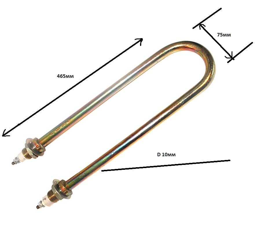 Тэн для нагрева воды 4.0 кВт электрический - фотография № 2