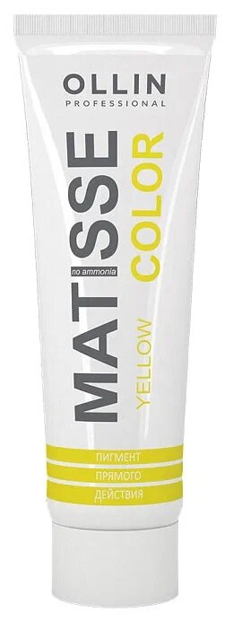 OLLIN Professional Краситель прямого действия Matisse Color, yellow, 100 мл, 100 г