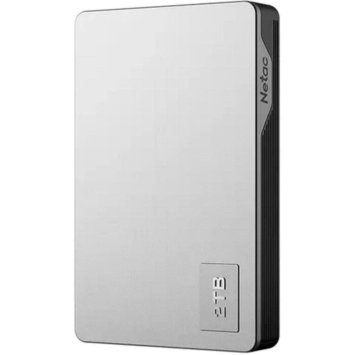 Netac внешний жесткий диск Netac 338K 2Tб USB3.0 (NT05K338N-002T-30SL) silver