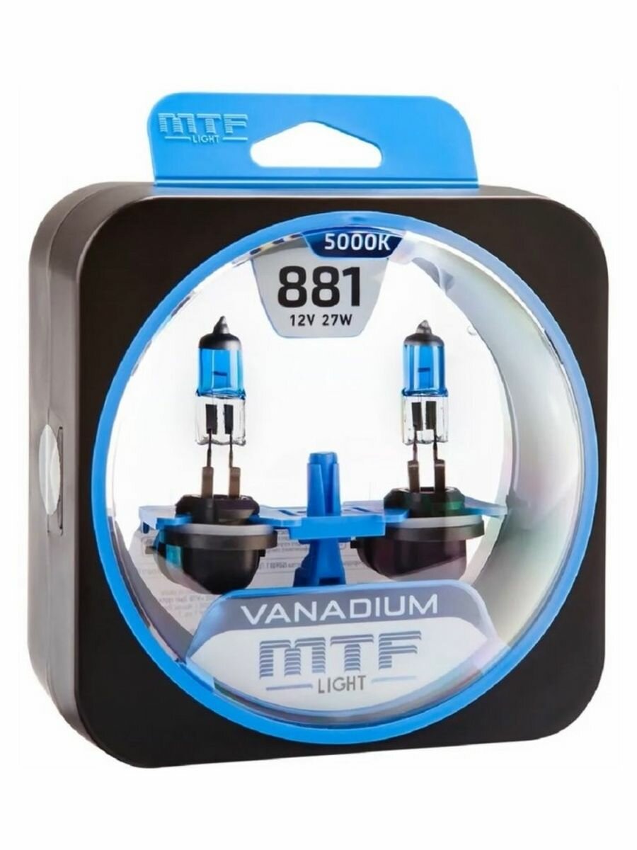 Лампа автомобильная MTF-Light Vanadium H27/881