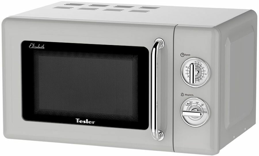 Микроволновая печь TESLER MM-2045, 700Вт, 20л, серый /серебристый