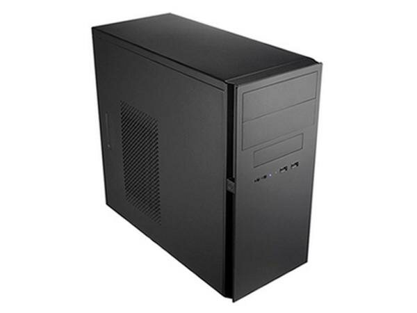 Корпус microATX Powerman ES725BL PM-400ATX U2AXXX 400 Вт чёрный