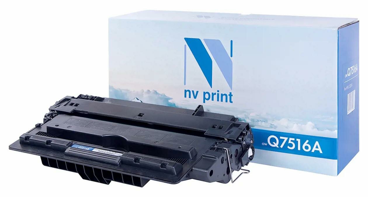 Картридж лазерный NV-Print NV-Q7516A, черный