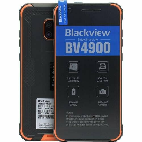 Смартфон Blackview BV4900 Orange