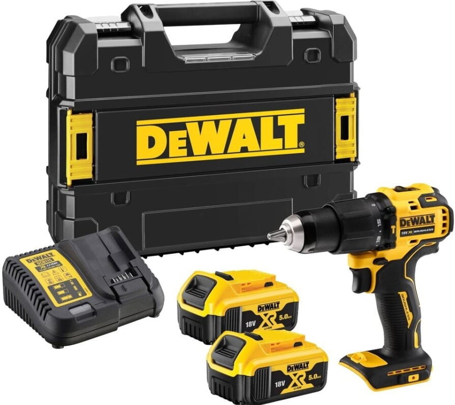 18В уд дрель-шур, 65Нм, 5Ач DCD709P2T-QW DeWalt DCD709P2T-QW DeWalt