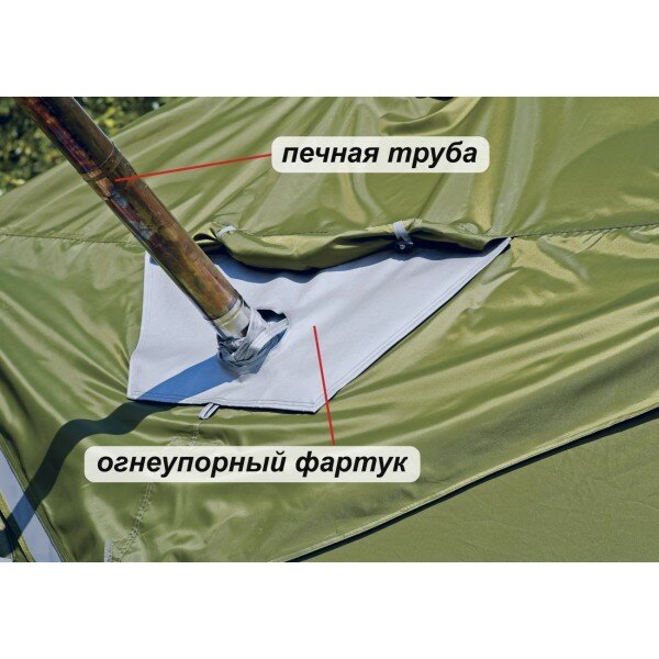 фото Фартук огнеупорный (для влагозащитного колпака)