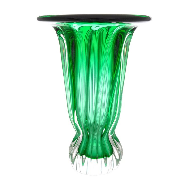 фото Ваза для цветов 26 см Egermann Clear Green Special