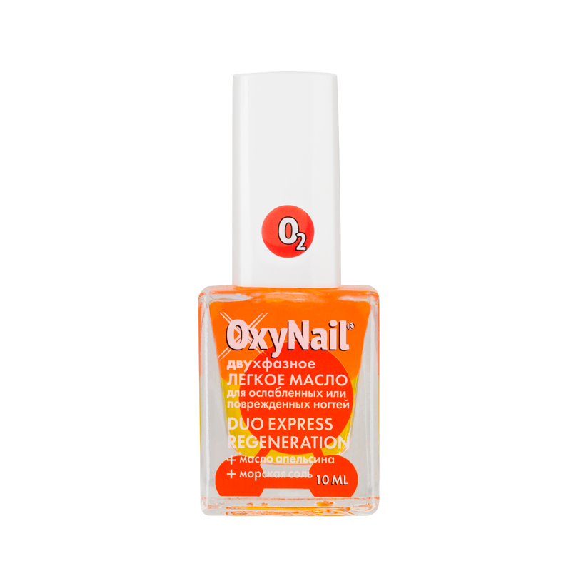 фото Двухфазное Масло OxyNail Duo Exrpess Regeneration 10 мл