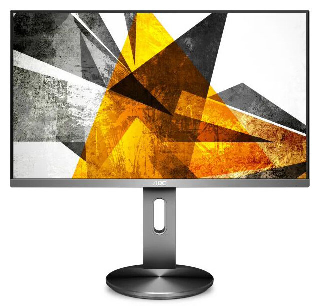 Монитор AOC 27" Professional Q2790PQE черный IPS LED 16:9 HDMI матовая HAS Pivot 350cd 178гр/178гр 2560x1440 D-Sub DisplayPort Ultra HD 2K (1440p) USB 6.2кг