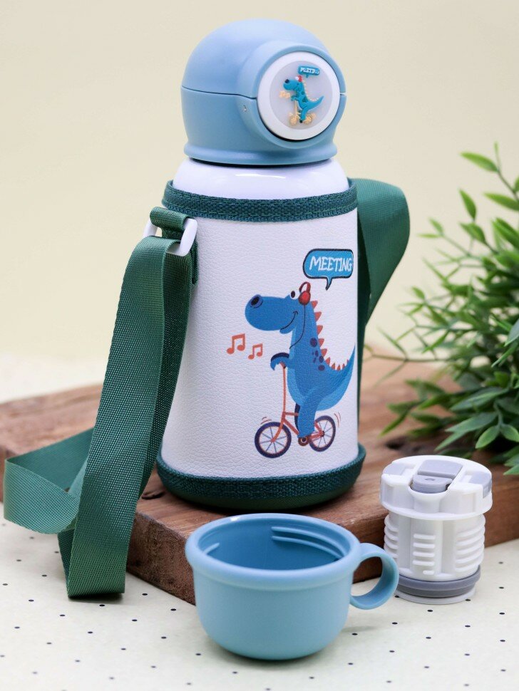 фото Термос ILikeGift Meeting crocodile green 550 млBWR011-04