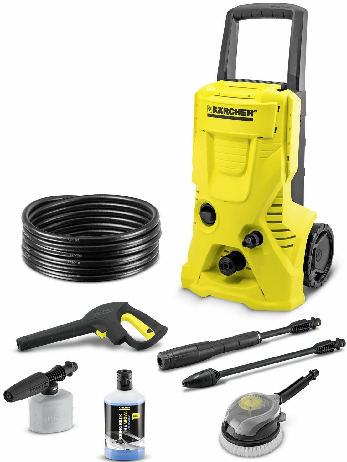 Керхер K4 Basic Car мойка высокого давления 1.8кВт 420 л/ч 130 бар / KARCHER K 4 Basic Car мойка высокого давления 1.8кВт 420 л/ч 130 бар