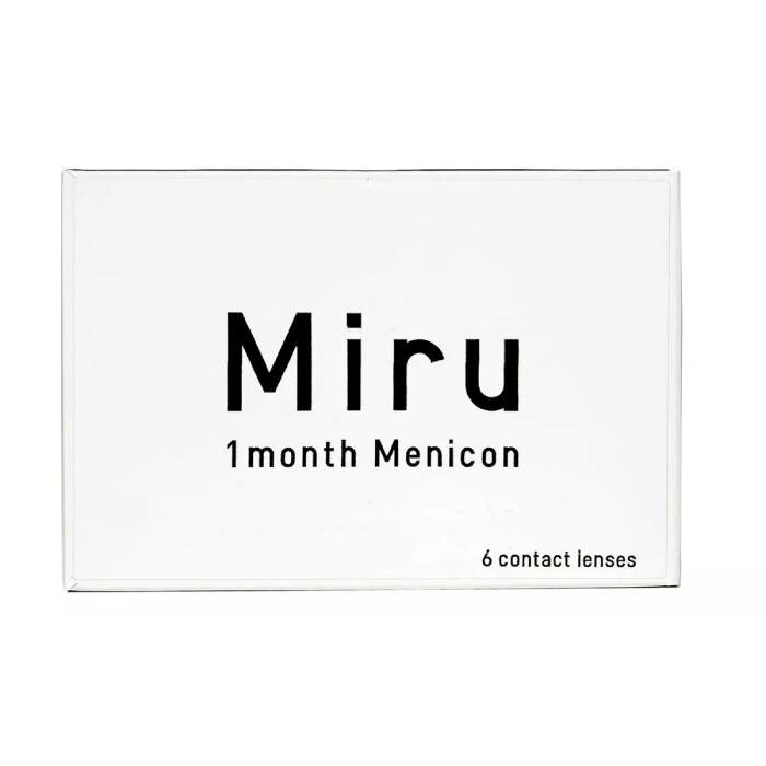 Контактные линзы мягкие Miru 1 month Menicon на месяц, -2,50/8,6/6 шт.