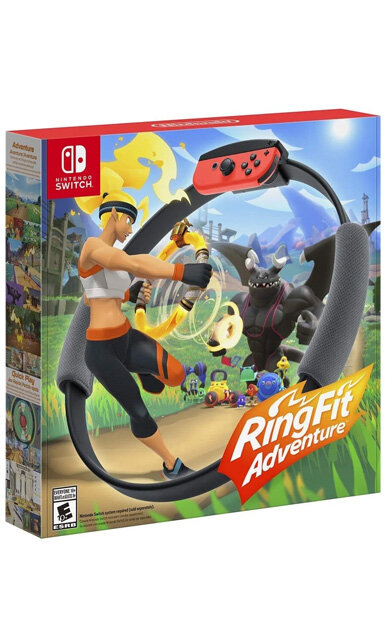 Nintendo Игра Ring Fit Adventure (Ring-Con+Belt) (Nintendo Switch)