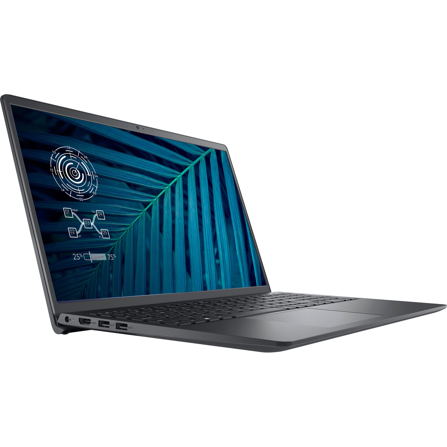 Dell Ноутбук/ Dell Vostro 3510 15.6"(1920x1080 (матовый))/Intel Core i3 1115G4(3Ghz)/8192Mb/256SSDGb/noDVD/Ext:Intel UHD Graphics/Cam/BT/WiFi/41WHr/war 1y/1.69kg/black/Ubuntu + EN kbd